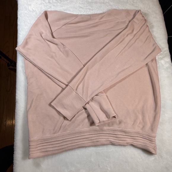 Athleta Blush Pink Sweatshirt - Picture 3 of 6